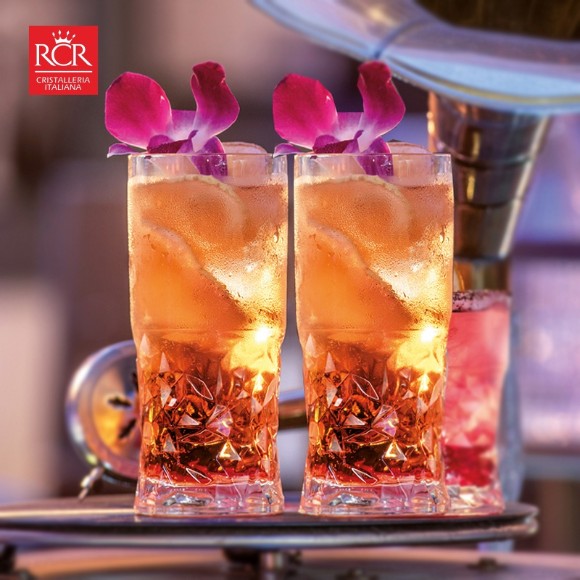 RCR Funky Long Drink Tumbler 350ml Set of 6 - 269820
