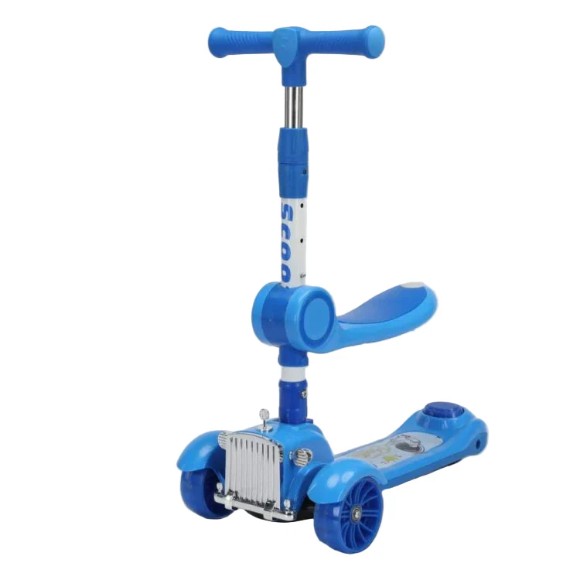 RETRO CAR STYLE 3-WHEEL SCOOTER