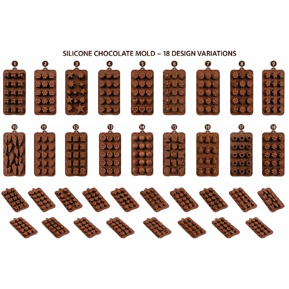 Silicone Choclate Mold 1Pcs