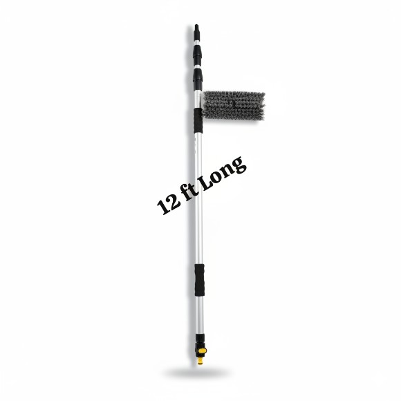 SOLAR CLEANING BRUSH 12FT LONG