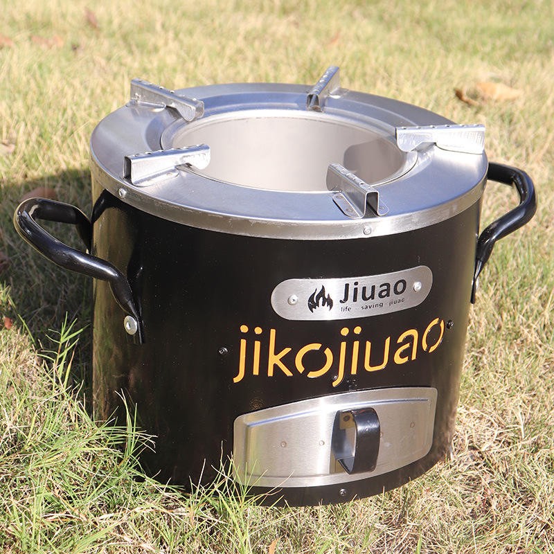 stainless-steel-firewood-bbq-stove---outdoor-picnic-stove---firewood-cooker