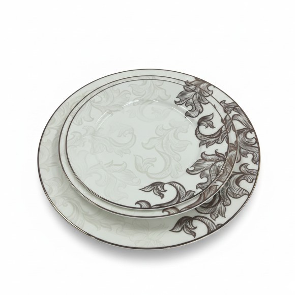 Super Bane China Plate Set of 18 Pcs