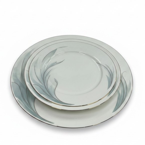 Super Bane China Plate Set of 18 Pcs