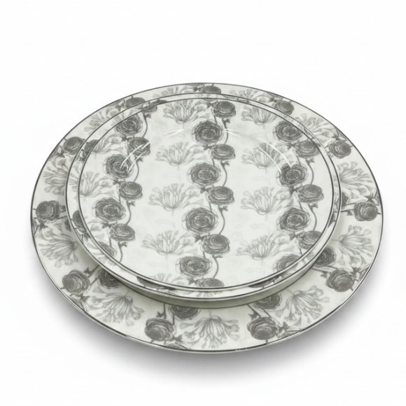 Super Bane China Plate Set of 18 Pcs