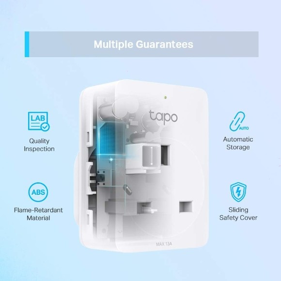 TP-Link Smart Wi-Fi Plug Tapo P110 Mini Smart Wi-Fi Switch-Energy Monitoring