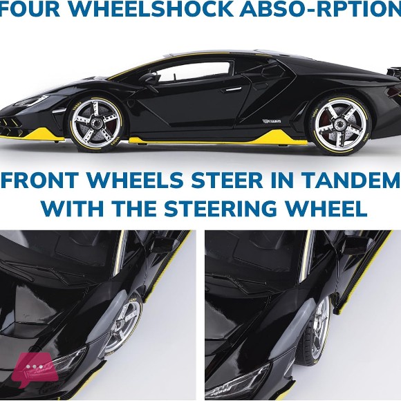 1:18 Lamborghini Centenario Diecast Car Model Alloy Car with light and sound