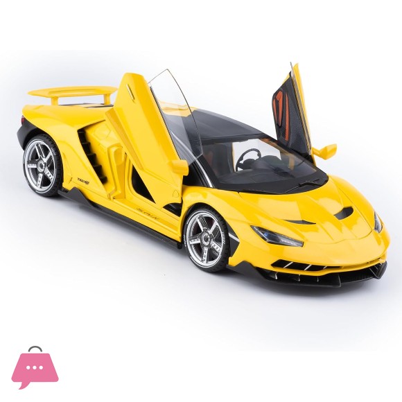 1:18 Lamborghini Centenario Diecast Car Model Alloy Car with light and sound