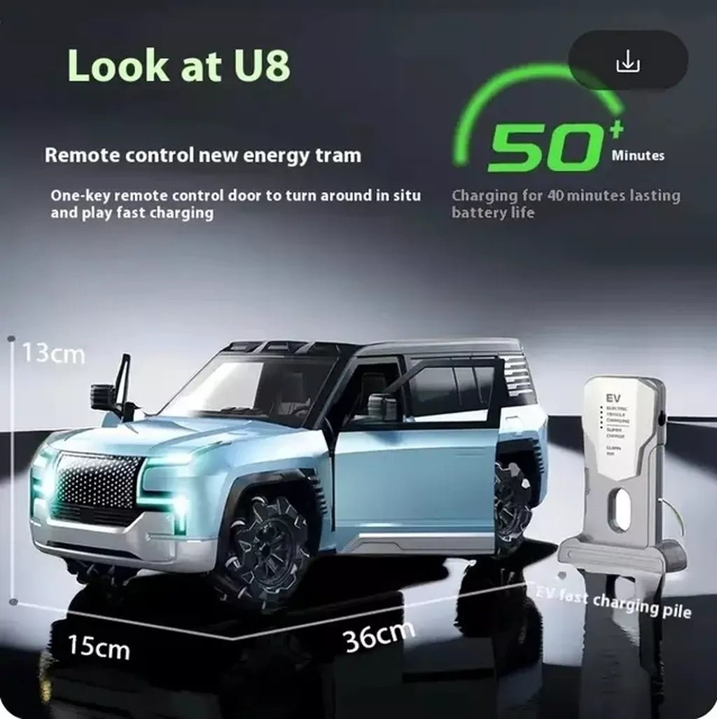 2.4GHz BYD Remote Control EV SUV Moka Electric Car
