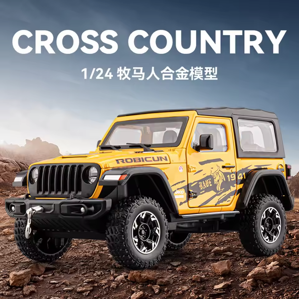 1:24 Diecast Rubicon Jeep Model Online in Pakistan
