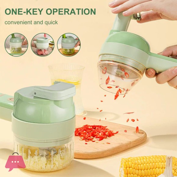 4in1 Rechargeable Vegetable Slicer