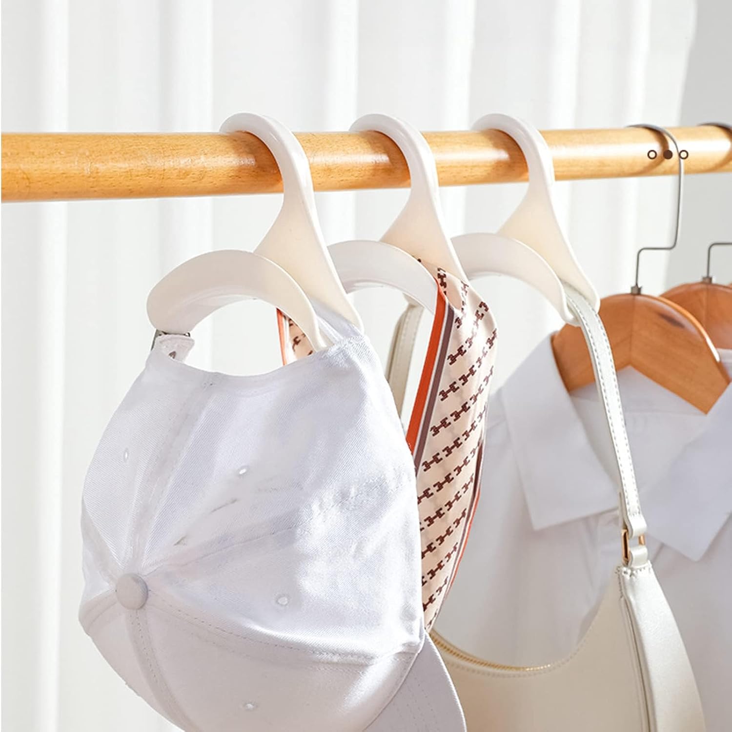 Handbag Hangers, Purse Hanger Organizer Storage Purse Holder for Closet