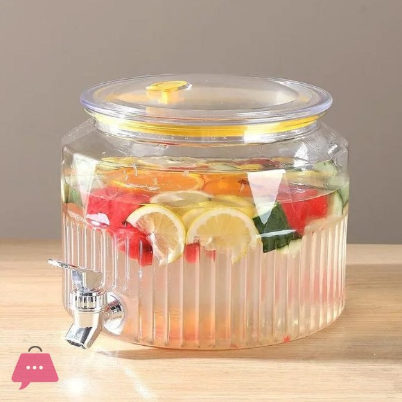 Acrylic Beverage Dispenser Drink Cooler in 3 Size