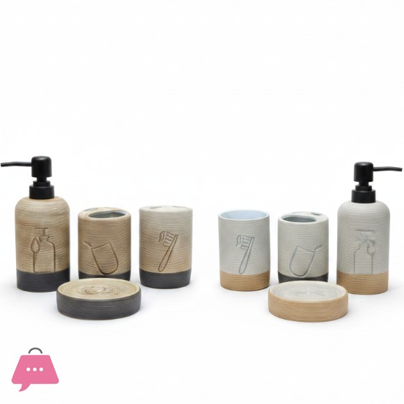 Bathroom Essentials Set – 4 pieces