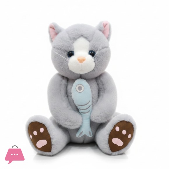 Bunny Cat Elephant Plush Stuff Toy with Carrot 50cm