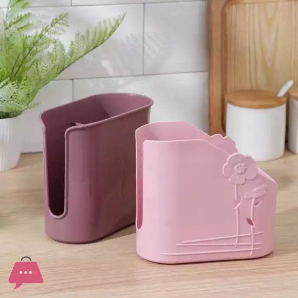 Beautiful Flower Desig Cutlery Stand for Forks and Spoons