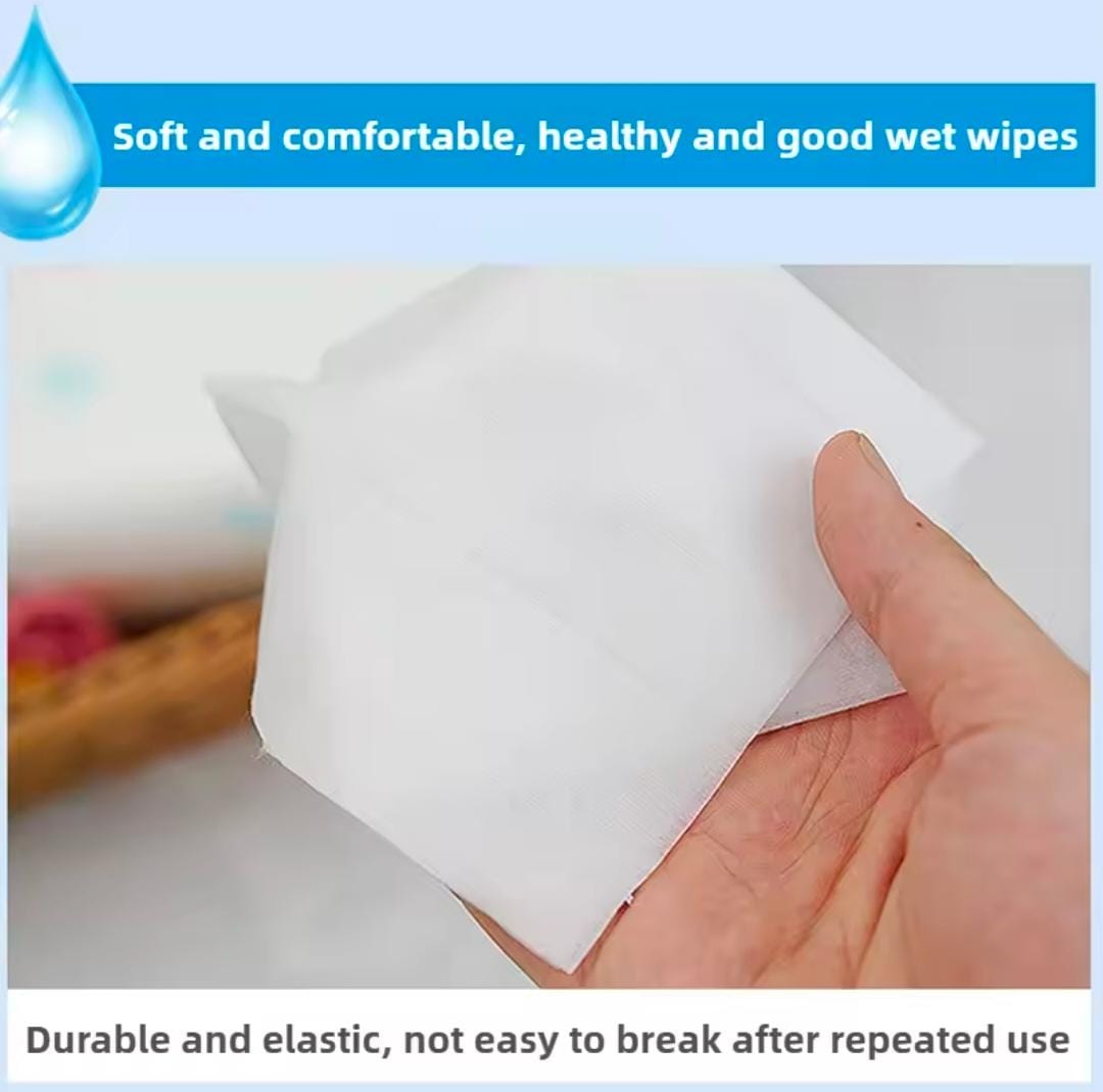 Cleaning Mini Packed Wipe (8Mini Packets in One Pack Total 64 Wipes Packet)