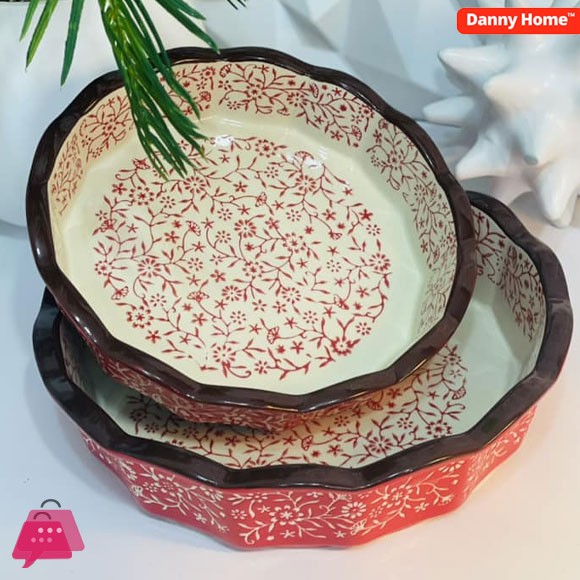 Danny Home Bakeware Pie Plate Qiuche Dish 7 Inch