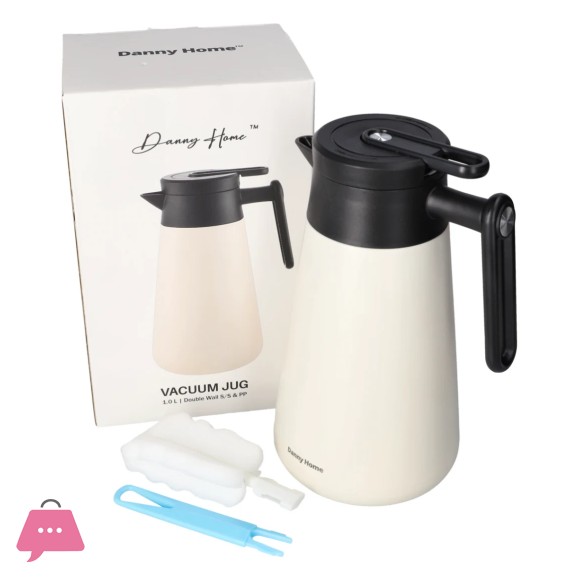 Danny Home Double Wall Vacuum Thermos 1Liter