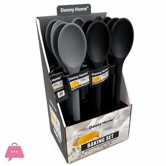 Danny Home Silicone Soup Spoon 30.5cm 1Pcs