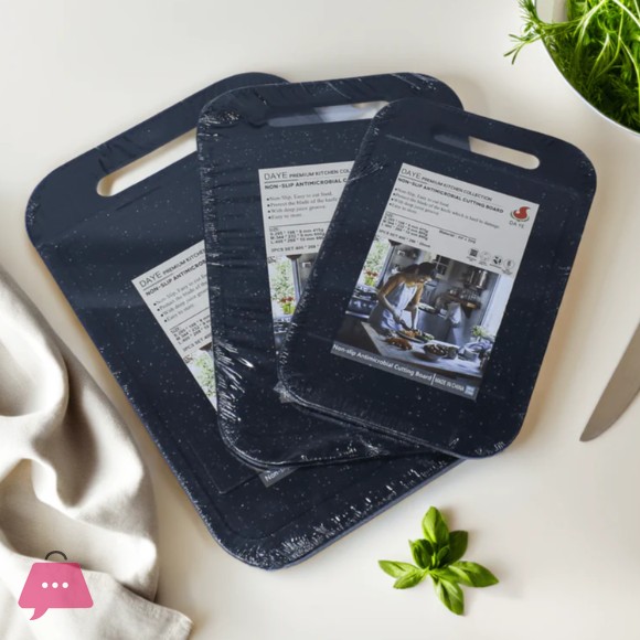 Daye Premium Kitchen Cutting Board Black Speckled Design Matte Finish