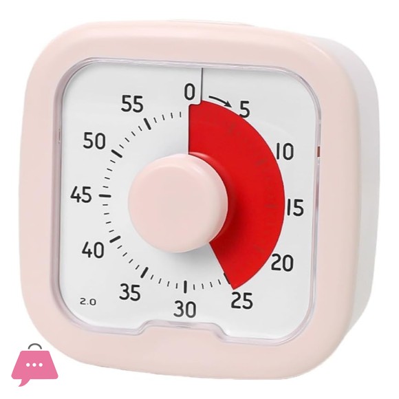 Learning Visual Timer Time Manager, For Studies, Cooking
