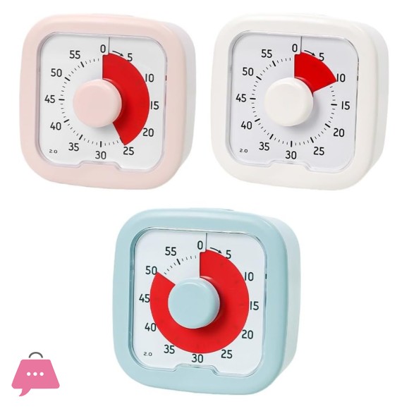 Learning Visual Timer Time Manager, For Studies, Cooking