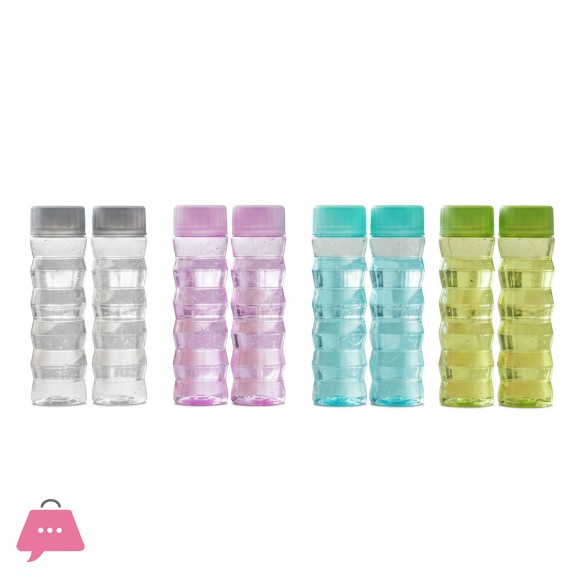 UNIQUE WATER BOTTLE EACH COLOR 2 PCS SET