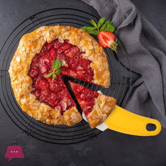Silicone Kitchen Spatula Food Scraper Heat Resistant Multipurpose for Cleaning Pans Dishes, Pots and Plates, Removes Oil and Leftovers