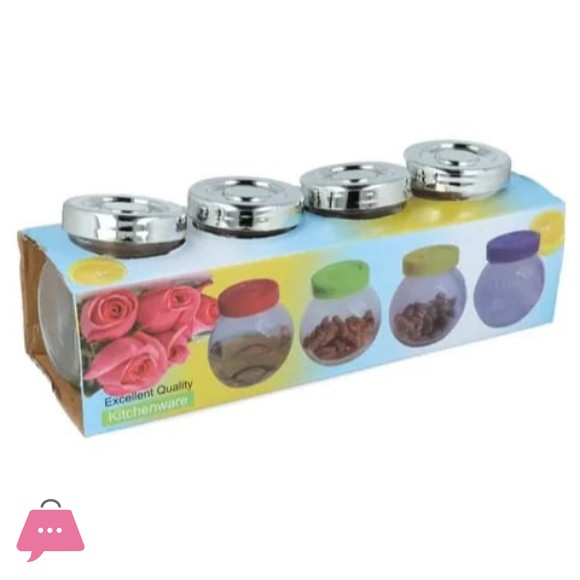 Spice Jars - Pack of 4