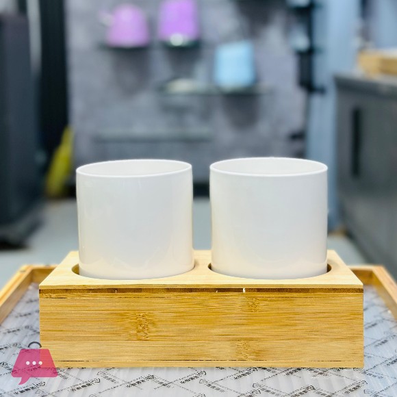Spoon Holders with Bamboo Stand