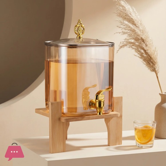 The Golden Pour Beverage Dispenser 4.0 Liter