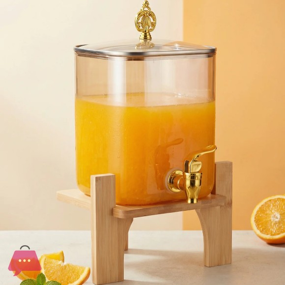 The Golden Pour Beverage Dispenser 4.0 Liter