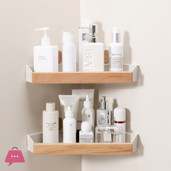 Wood Adhesive Plastic ABS Corner Rack