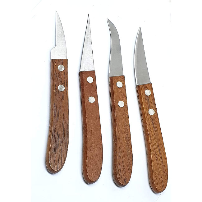 Mini Wooden Carving Cutter Set Fruit and Vegetable Caving Tools