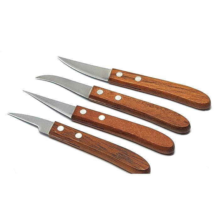 Mini Wooden Carving Cutter Set Fruit and Vegetable Caving Tools