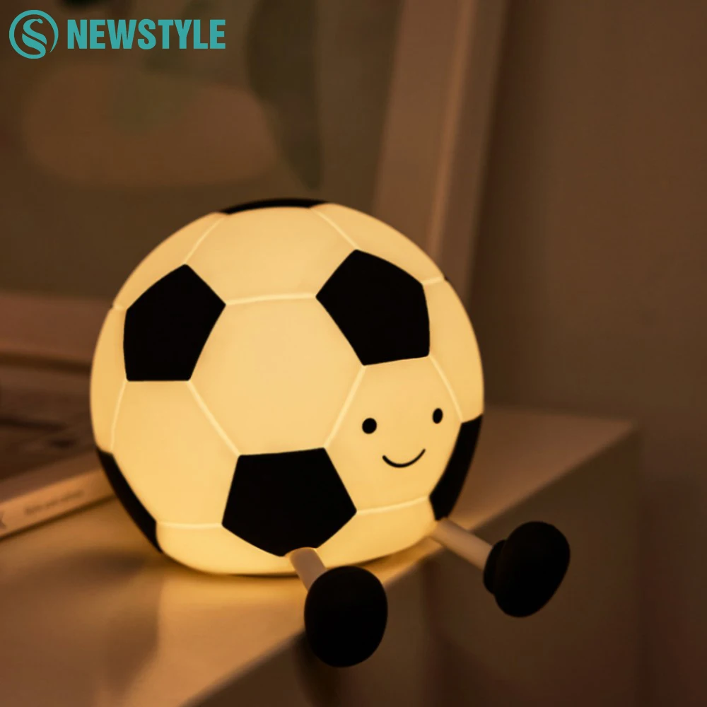 Novelty Football Silicone Night Light