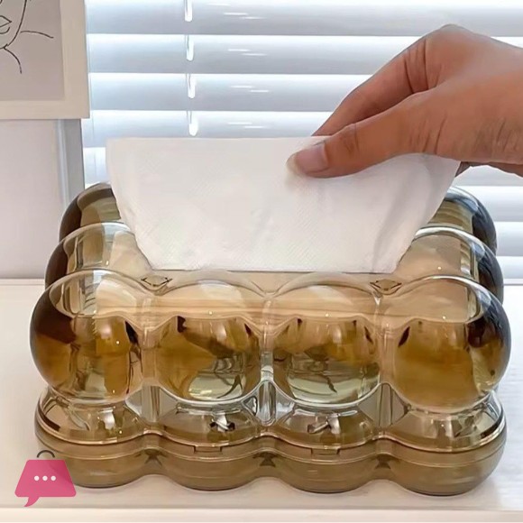 Bubbles Tissue Box