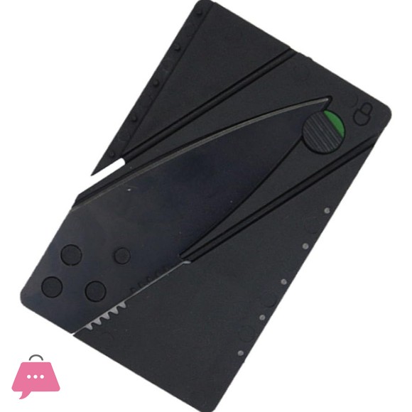 Card Knife Folding Knife Credit Card Size Thin Pocket Wallet Survival Tool