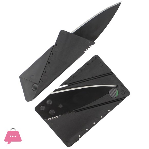 Card Knife Folding Knife Credit Card Size Thin Pocket Wallet Survival Tool