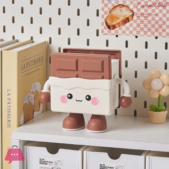 Cartoon Cookie-Shaped Desk Organizer