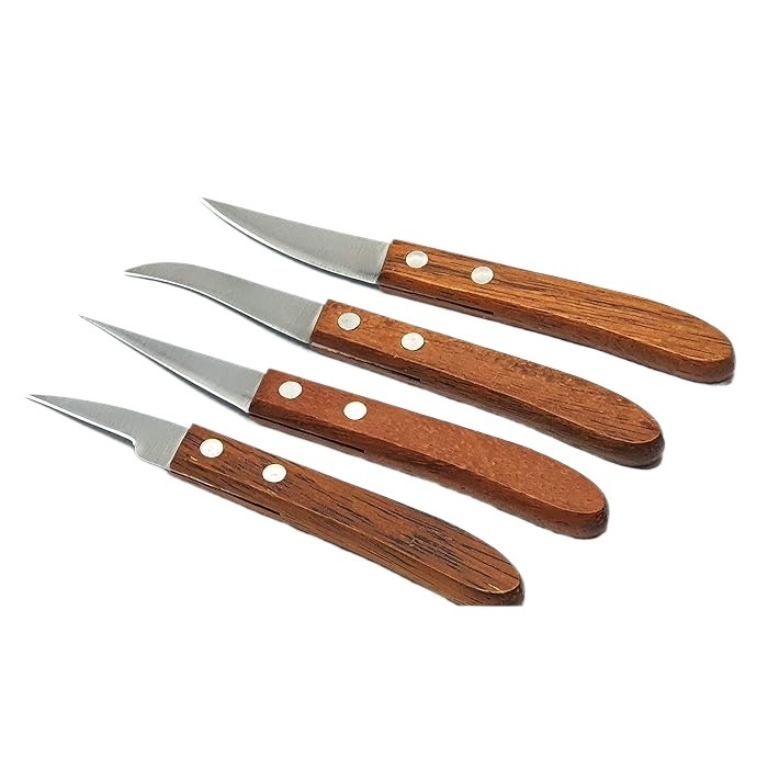 Mini Wooden Carving Cutter Set Fruit and Vegetable Caving Tools