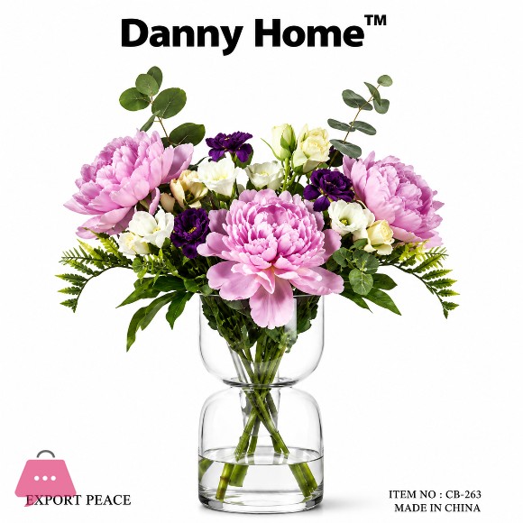 Danny Home Glass Flower Vase