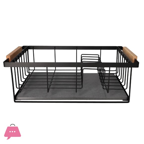 Danny Home Dish Rack with Diatomite Drip Tray 42.4cm