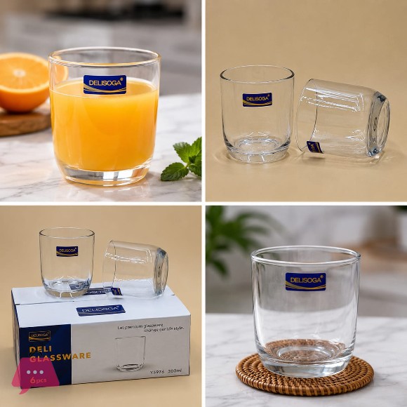 Delisoga Glass Set 6 Pcs | Y5976