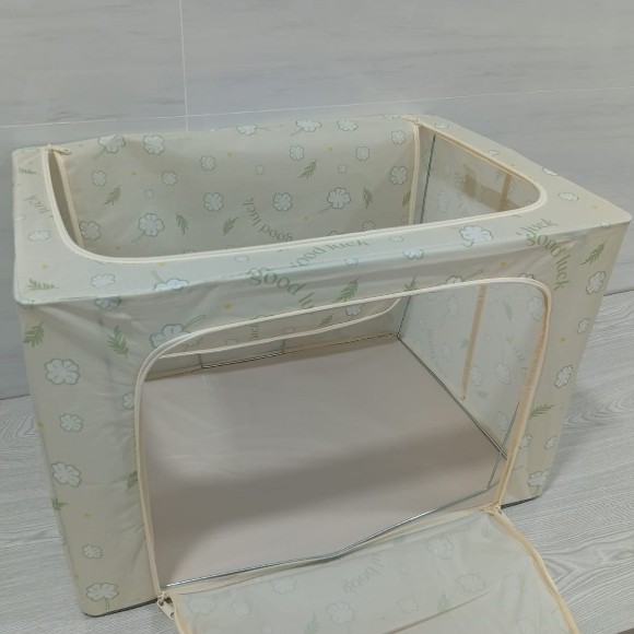 Foldable Clothes Storage Box 100- Litre Capacity