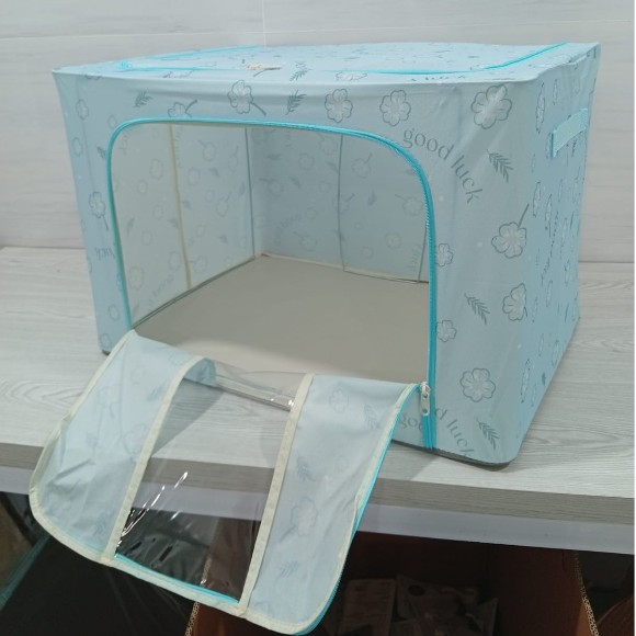 Foldable Clothes Storage Box 100- Litre Capacity