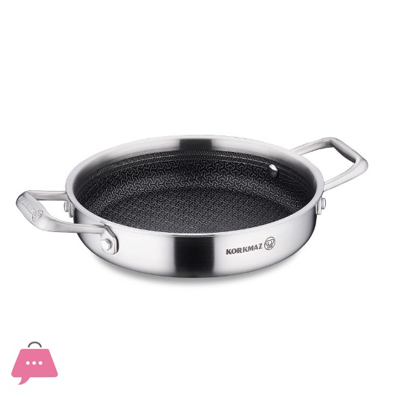 Korkmaz Altima Honeycomb Laser Coated Omelet 20 cm A3873 - Turkey Made