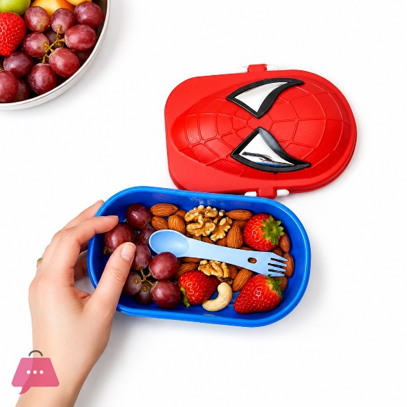 3D Spider-Man Kids Lunch Box