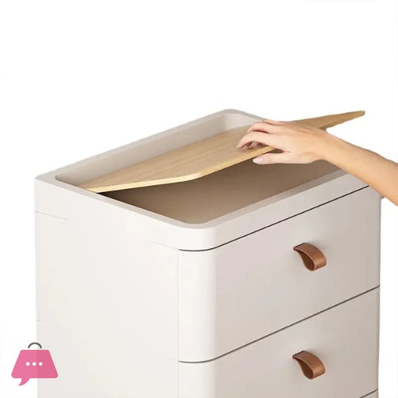 Minimalist Bedside Table Shelf Modern Storage Cabinet Bedside Drawer