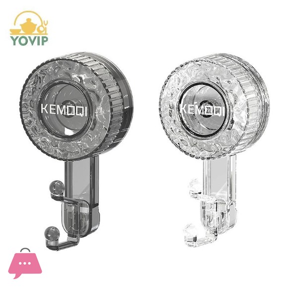 Powerful Suction Cup Hooks Clear Reusable Heavy Duty Vacuum Suction Cup 1Pcs